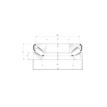 29317 M ISO Thrust Roller Bearings #1 image