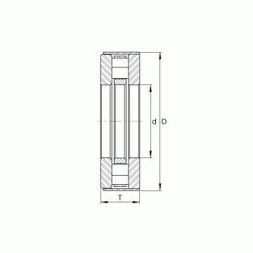 RCT11 INA Thrust Roller Bearings #1 image