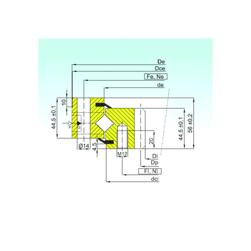 ZR1.14.0644.200-1SPTN ISB Thrust Roller Bearings #1 image