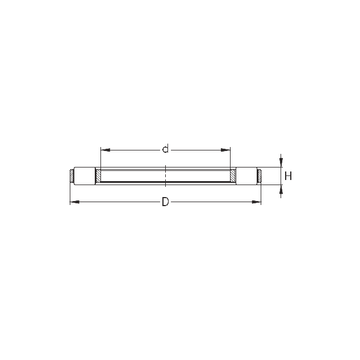 K 81209-TVPB NKE Thrust Roller Bearings #1 image