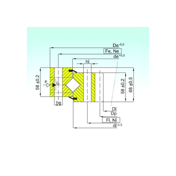 ZR1.16.1204.400-1SPPN ISB Thrust Roller Bearings #1 image