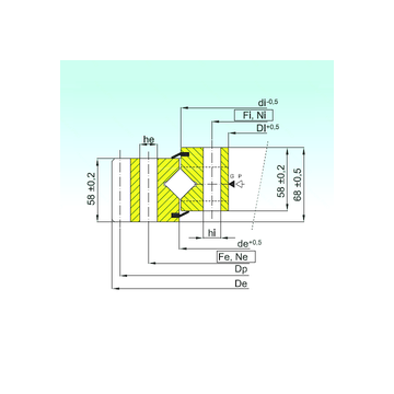 ER1.16.1314.400-1SPPN ISB Thrust Roller Bearings #1 image