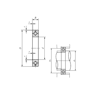 CRBH 5013 A IKO Thrust Roller Bearings #1 image