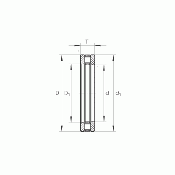 81211-TV INA Thrust Roller Bearings #1 image