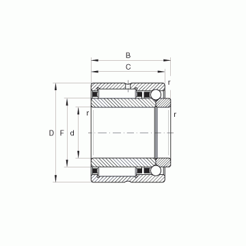 NKIB59/22 INA Complex Bearings #1 image