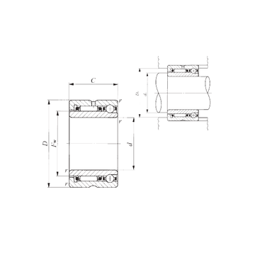 NATA 5906 IKO Complex Bearings #1 image