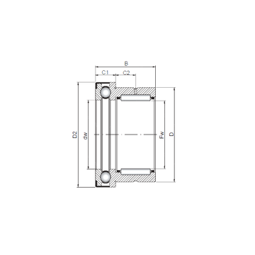 NKX 30 Z ISO Complex Bearings #1 image