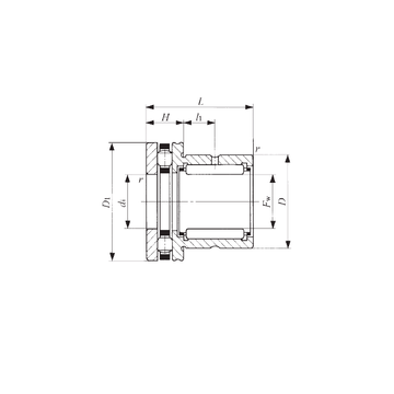 NBX 6040 IKO Complex Bearings #1 image