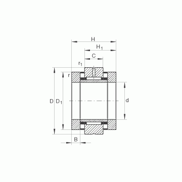 ZARN45105-TV INA Complex Bearings #1 image