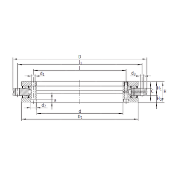 YRT200 INA Complex Bearings #1 image