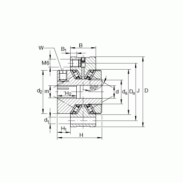 ZAXFM1555 INA Complex Bearings #1 image