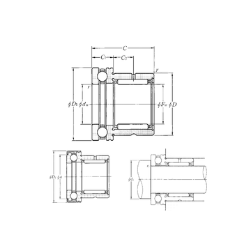 NKX25T2Z NTN Complex Bearings #1 image