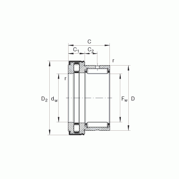 NKXR20-Z INA Complex Bearings #1 image