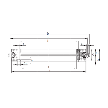 YRTS460 INA Complex Bearings #1 image