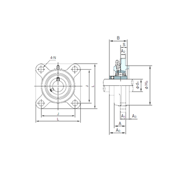 UCFS314 NACHI Bearing Units #1 image