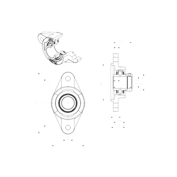 EXFLZ205 SNR Bearing Units #1 image