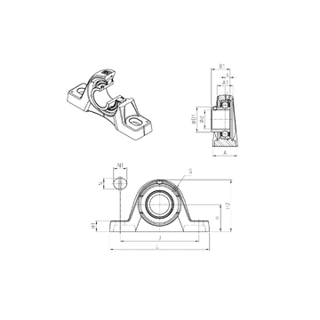 USPLE201 SNR Bearing Units #1 image