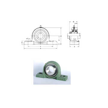 UCP218 CRAFT Bearing Units #1 image