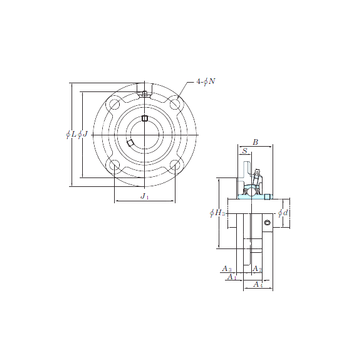 UCFC209-27 KOYO Bearing Units #1 image