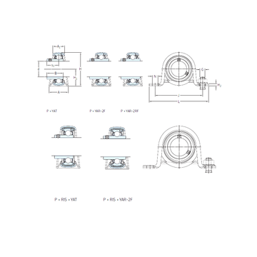 P 47 R-15 TF SKF Bearing Units #1 image