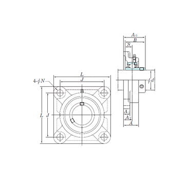 UCF204E KOYO Bearing Units #1 image