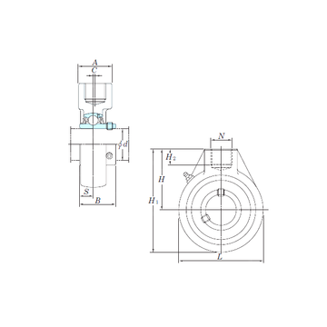 UCHA205-15 KOYO Bearing Units #1 image