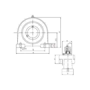 UCPA201 ISO Bearing Units #1 image