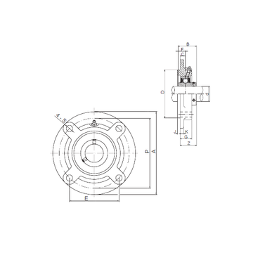 UCFC216 ISO Bearing Units #1 image