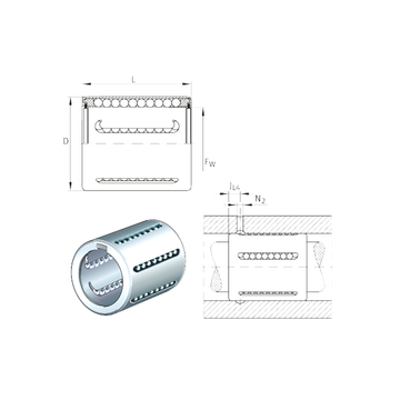 KH16-PP INA Linear Bearings #1 image