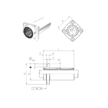 LMEKP16LUU Samick Linear Bearings #1 image