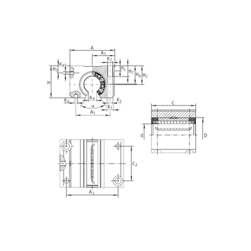 KGNO 12 C-PP-AS INA Linear Bearings #1 image