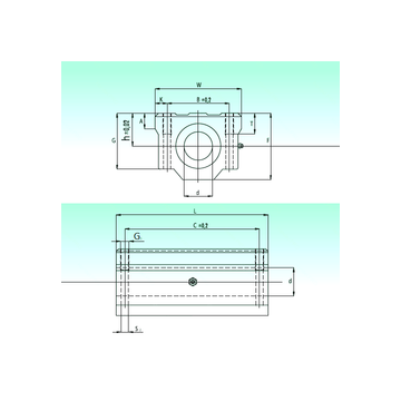 SCW 20 AS NBS Linear Bearings #1 image