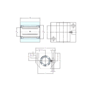 LUND 25-2LS SKF Linear Bearings #1 image