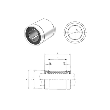 LME8 Samick Linear Bearings #1 image