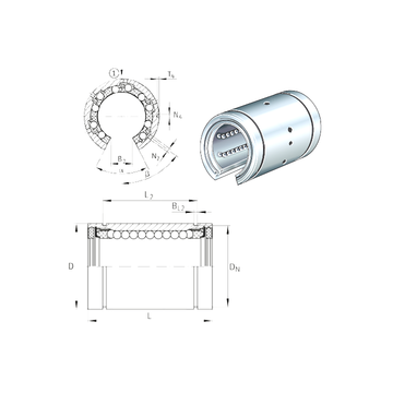 KBO25-PP-AS INA Linear Bearings #1 image