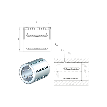 KH20 INA Linear Bearings #1 image