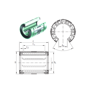 KNO50-B INA Linear Bearings #1 image