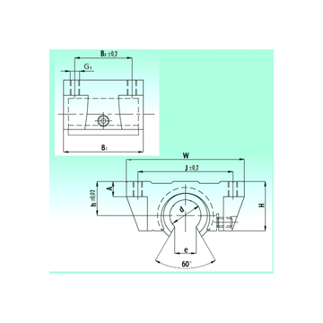 TBR 20-UU NBS Linear Bearings #1 image