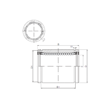 KB4080AJ CX Linear Bearings #1 image