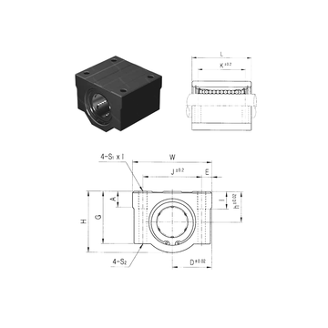 SC25-B Samick Linear Bearings #1 image