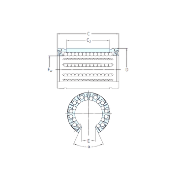 LBHT 20 A-2LS SKF Linear Bearings #1 image