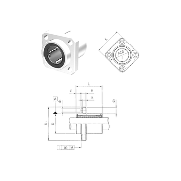 LMEKP8UU Samick Linear Bearings #1 image